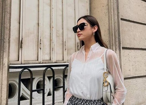 Rời đại học, "cất xiêm y", Miss World Việt Nam khoe dáng công sở đẹp ngỡ ngàng