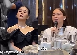Hà Hồ cắt đối phương khỏi hình, Lệ Quyên biểu cảm "khó đỡ"