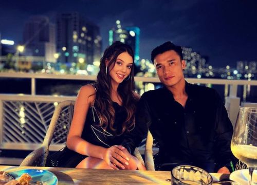 Vợ mẫu Tây của Bùi Tiến Dũng về quê cào thóc giúp bố mẹ chồng