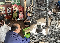 Hội LHPN tỉnh Đồng Tháp thăm hỏi, động viên gia đình bé trai rơi xuống trụ bê tông