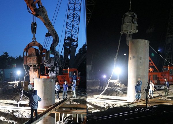 Sắp hoàn tất việc cứu nạn bé trai lọt vào trụ bê-tông sâu 35 m