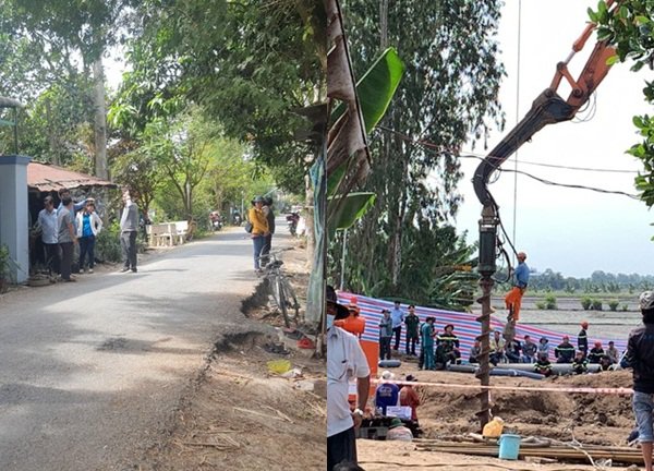 Giải cứu bé trai rơi vào trụ bê tông sâu 35m: Đơn vị dò tìm bằng camera đến hiện trường