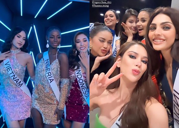 Ngọc Châu cực căng giữa dàn thí sinh Châu Á, "đè bẹp" đối thủ qua ống kính Miss Universe