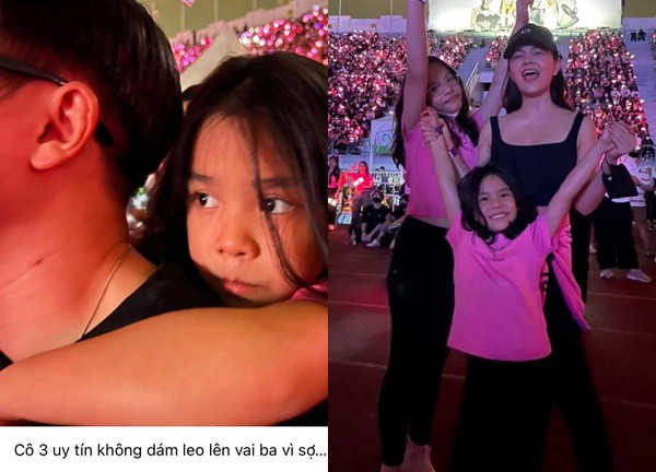 Phạm Quỳnh Anh đu concert BLACKPINK, bất ngờ trước khoảnh khắc đáng yêu của bạn trai với con gái