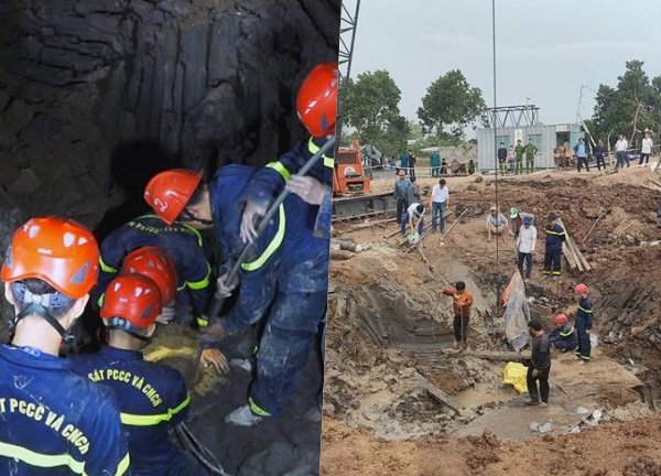 Vụ bé Hạo Nam rơi xuống trụ bê tông 35m: Bước sang ngày thứ 10, vẫn chưa đưa được xác lên