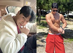 Huong Giang&#39;s rumored boyfriend: He looks like a handsome man, has a 6-pack body, resembles Matt Liu in 1 point