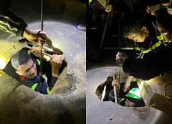 Suffocate with the journey to rescue father and son in Dak Lak trapped in a deep abandoned well