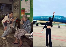 TikToker and 2022 shock all the front: From disparaging the poor to posing in front of the plane