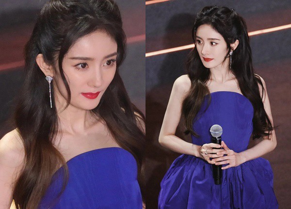 Dương Mịch đại náo Gala Xuân vãn: Góc nghiêng chấp luôn ảnh không chỉnh, zoom cận làn da mà choáng váng
