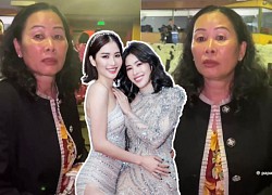 Nam Anh's biological mother Nam Em was upset with the organizers of Miss Universe Vietnam, standing in the middle of the hall 'la village' asking for help