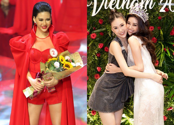 Messages accusing Bui Quynh Hoa of foul play against Khanh Van, buying a supermodel gold award, revealing a huge back?