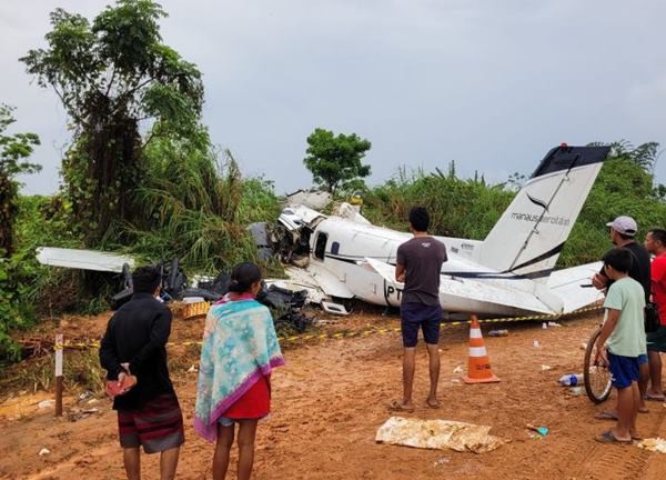 Rơi máy bay ở Brazil, không một ai sống sót