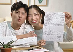 Gin Tuan Kiet - Puka wrote a handwritten letter to the audience, choking up before the wedding about their 4-year love story