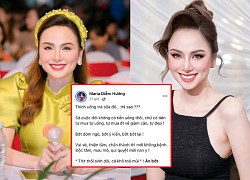 Miss Diem Huong made a rocky statement that made fans 'blue-faced', teaching people who were angry and watching.