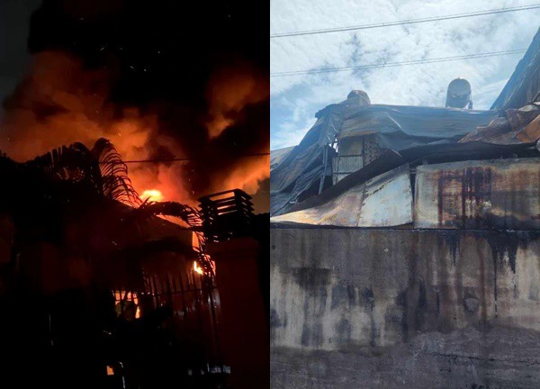 HCMC: Plastic injection factory fire on National Highway 1, woman renting house next door dies