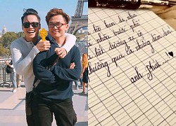 Vo Tan Phat shows off his handwritten letter of dating, is there a new love after denying the relationship with Dai Nghia?