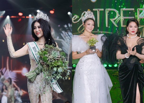 Đỗ Thị Lan Anh đăng quang Miss Earth Vietnam 2023, Trương Ngọc Ánh nói gì khi Bùi Quỳnh Hoa vắng mặt