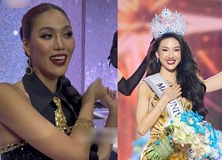 Lan Khue was 'sarcastic' about Bui Quynh Hoa and Miss Universe contest, and responded cleverly, everyone who heard it nodded.