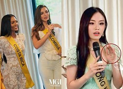 MGI 2023: Miss Hong Kong was caught "copying charms" during a private interview, Le Hoang Phuong "suffered" because of her opponent