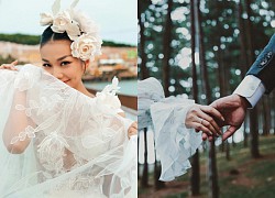 Thanh Hang posted a photo with her husband for the first time, showing off her wedding ring, doing something special to "mark her sovereignty"