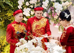Dàn sính lễ của Hà Trí Quang và bạn trai trong lễ ăn hỏi: Tiền mặt 2 tỷ, nhẫn kim cương chưa khủng bằng món này?
