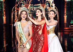 Miss Grand 2023 final: 3 generations of MGI "compete" for beauty, Thuy Tien shines, the crown is "removed"