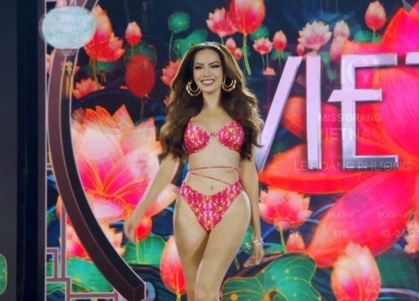 Chung kết Miss Grand International 2023: Lê Hoàng Phương lọt top 10, đốt cháy sân khấu trong phần bikini!