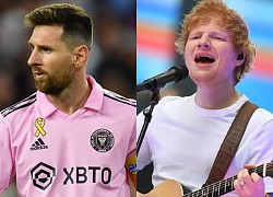 Messi sharing Ed Sheeran's frame earned tens of millions of hearts, suddenly criticized for one reason