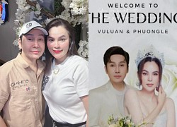 Miss Phuong Le publicly married her adopted son Vu Linh - Vu Luan, revealing the wedding invitation?