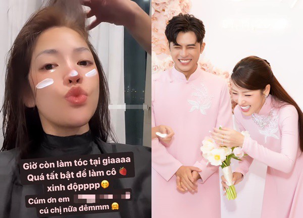 Puka vội làm 1 việc lúc nửa đêm để chuẩn bị cho đám cưới, phán 1 câu khiến Gin Tuấn Kiệt toát mồ hôi