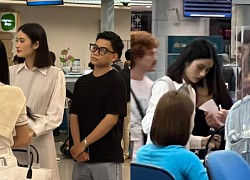 Y Nhi and her boyfriend's photos were revealed at the airport in the middle of the night. Aunt Dung personally came to see them off. Netizens speculated that they were going to study abroad