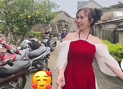 Miss Thuy Tien's mother was criticized for dressing flashy and lacking maturity, so she immediately reported "earth-shattering news" in response.