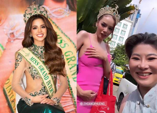 Tân Miss Grand International vừa đăng quang đã bị tung quá khứ bất ổn, Lê Hoàng Phương lộ "bụng bầu"