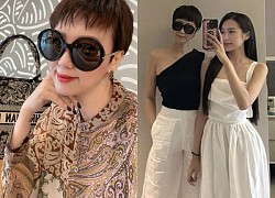 Doan Van Hau's mother-in-law flaunts her figure and "overwhelms" the Vietnamese model orchestra, looking like Doan Hai My