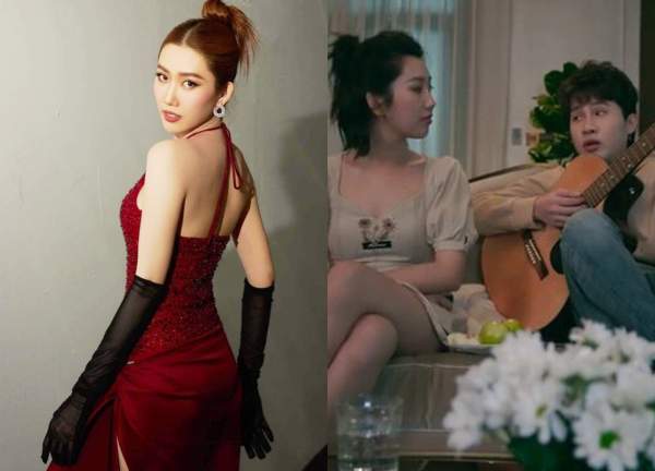 Thuy Ngan's shocking story was revealed amid the scandal that her love affair with the handsome Vbiz man was not over yet