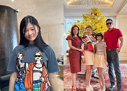 Binh Minh's daughter inherited all of her parents' outstanding genes and did a meaningful act that made netizens admire her