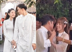 Doan Van Hau was compared to Gin Tuan Kiet, did this action with his wife, the two new brides reacted in shock