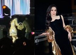 Ho Quynh Huong 'snatched a frog' on stage, the audience was heartbroken at the dangerous incident