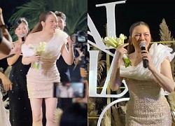 Phuong Lan's wedding: Ly Nha Ky cried and hoped to get married soon when she caught the wedding flower, Vietnamese stars messed up a lot