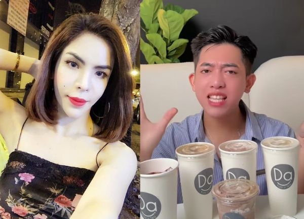 Hotgirl chuyển giới Linda khẩu chiến với Tiktoker Hoàng Anh Panda vì review quán nước không có tâm