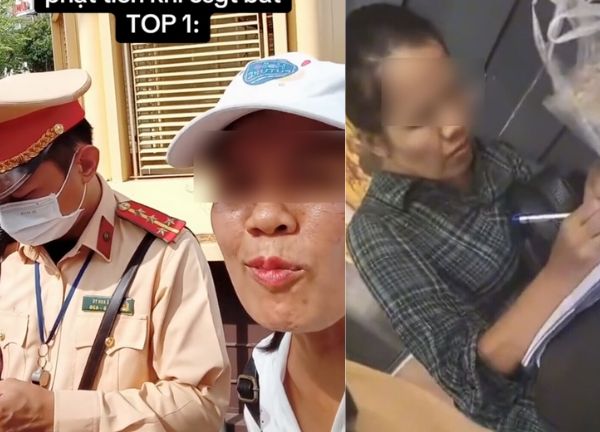 Liên tục quay clip trêu ghẹo CSGT đang làm nhiệm vụ, nữ 'idol TikTok' chính thức bị viết cam kết