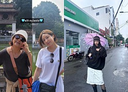 Sao Hàn thi nhau đổ bộ Việt Nam: Hani (EXID) để mặt mộc đi chơi Hà Nội với mẹ, 1 nữ idol hào hứng check-in Đà Nẵng
