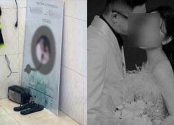 The couple crashed on the way to distribute wedding cards, the bride is gone forever, the wedding photo is forever lying dormant in a corner