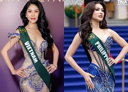 Miss Earth 2023: Lan Anh had a problem on the red carpet and was immediately surpassed by her opponent