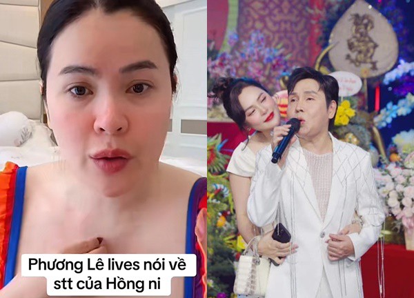 Phương Lê bị tố tung ghi âm chơi xấu con nuôi Vũ Linh, liền livestream vạch rõ chiêu trò chia rẽ