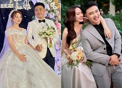 Dang Thu Ha showed off her radiant beauty the day she got married, burst into tears when her biological father did this!