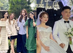 Dang Thu Ha's wedding was attended by hot tiktokers, only one person "disappeared" and suspected he had stopped hanging out even though he was once close.