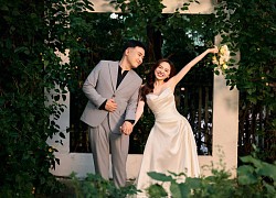 Dang Thu Ha's husband was secretly filmed treating his wife at a wedding photo session, fans all gave one advice