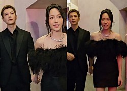 Dieu Nhi - Anh Tu were criticized for their awkward attitude at Diem My 9X's wedding, holding hands and being accused of acting