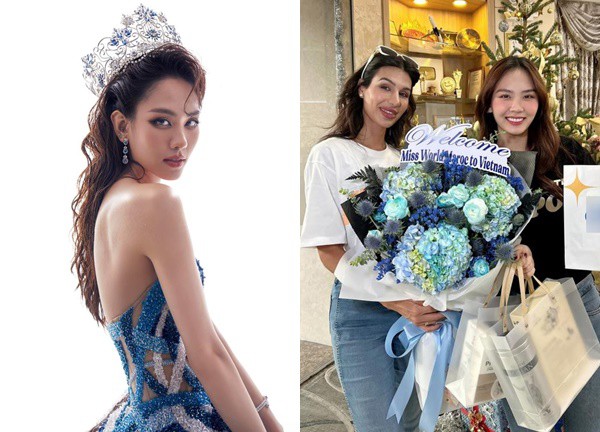 Mai Phương trước ngày "xuất khẩu" khoe nhan sắc thăng hạng, "vượt mặt" đối thủ Miss World